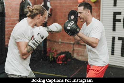Boxing Captions