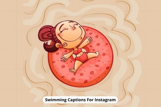 Swimming Captions