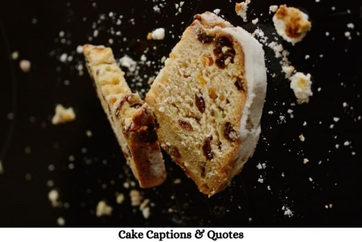 Cake Captions